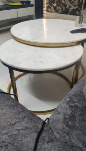 Marble Nesting Tables photo review